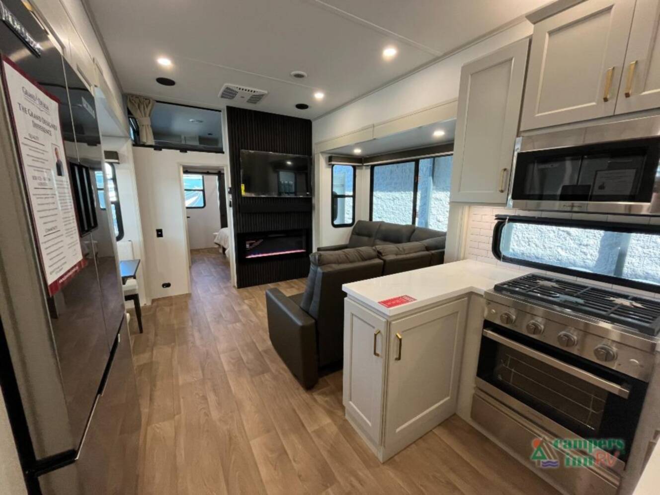 A photo of this 2026 Grand Design Influence 3804DS