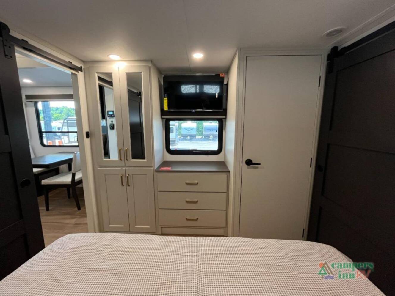 A photo of this 2026 Grand Design Influence 3804DS