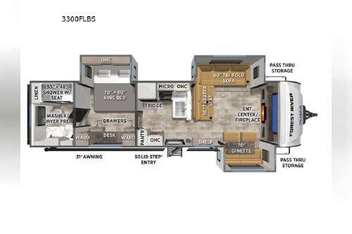 2026 Forest River Rv Puma Tracks 3300FLBS in loganville GA