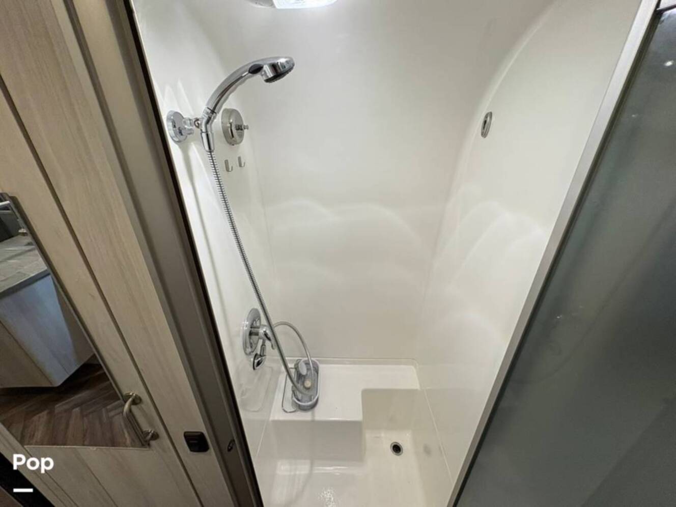 A photo of this 2021 Airstream International 25FB Twin Rear Hatch
