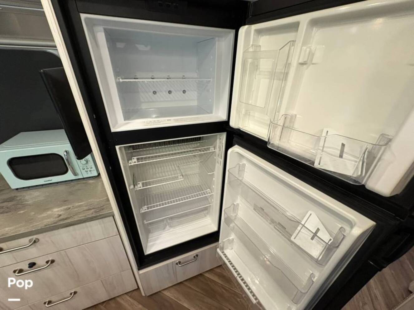 A photo of this 2021 Airstream International 25FB Twin Rear Hatch