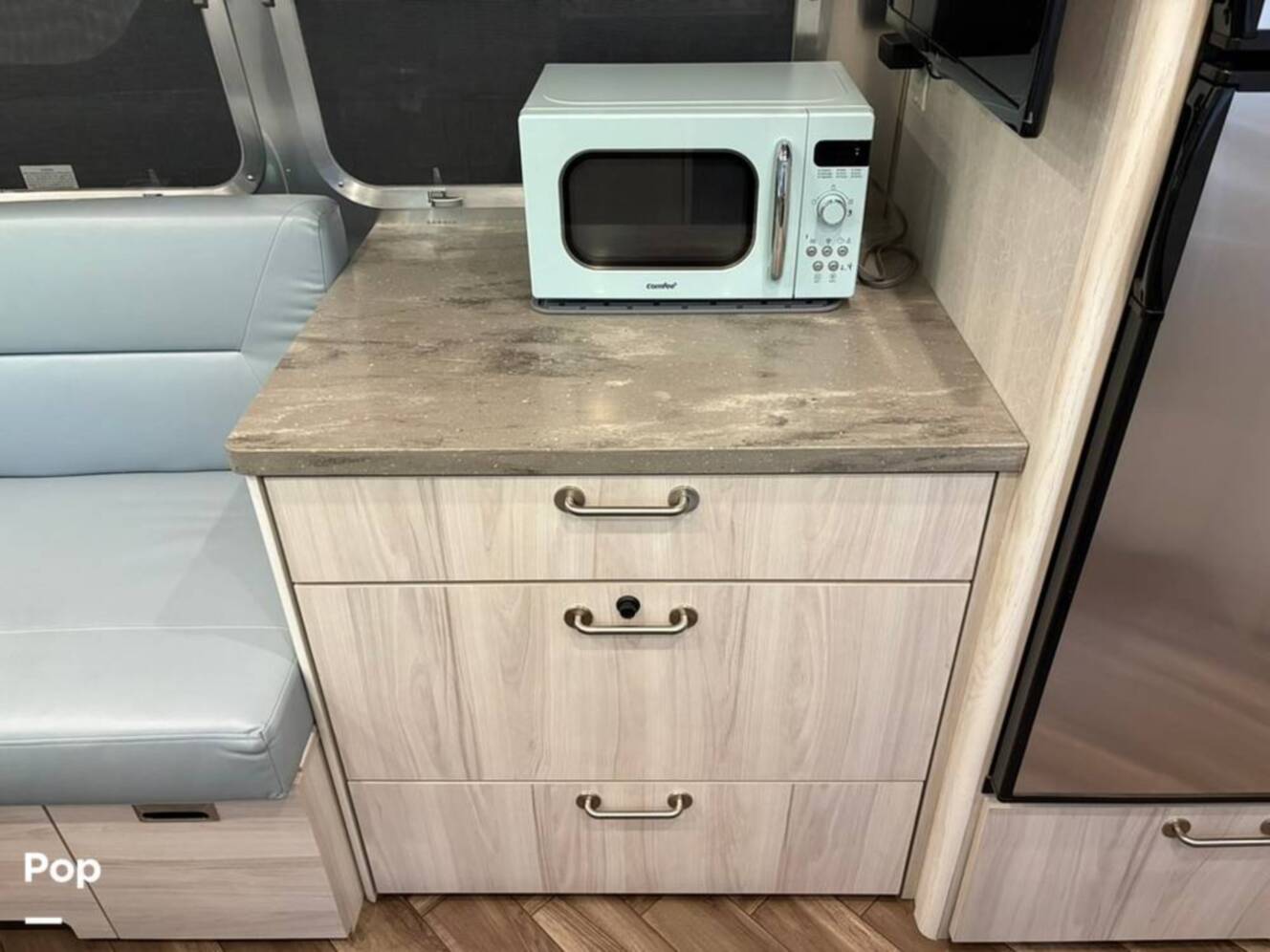 A photo of this 2021 Airstream International 25FB Twin Rear Hatch
