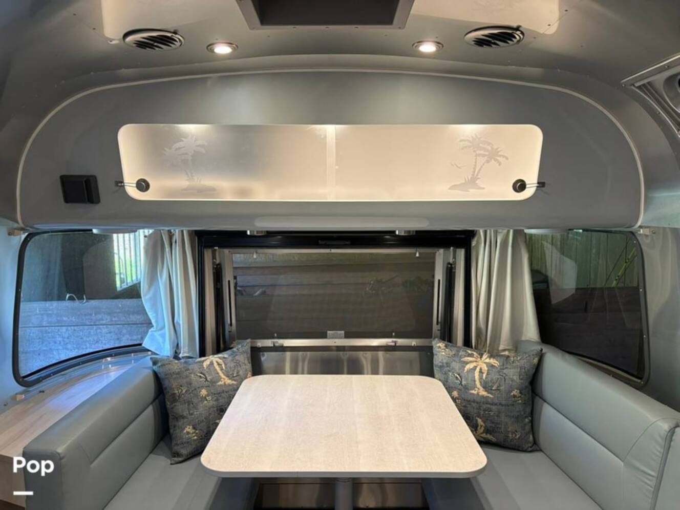 A photo of this 2021 Airstream International 25FB Twin Rear Hatch