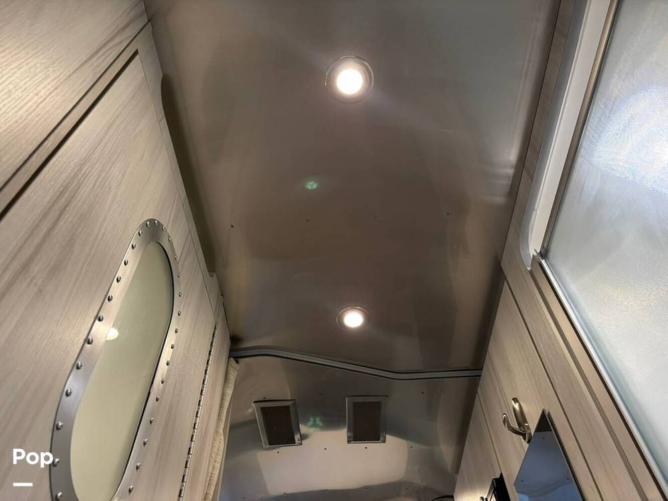A photo of this 2021 Airstream International 25FB Twin Rear Hatch