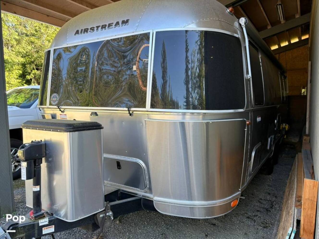 A photo of this 2021 Airstream International 25FB Twin Rear Hatch