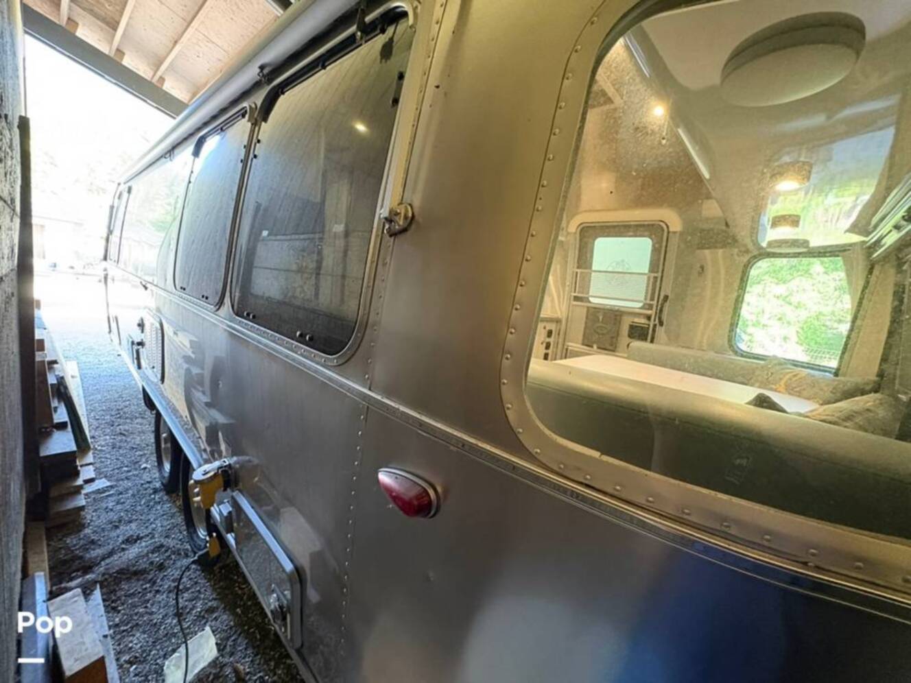 A photo of this 2021 Airstream International 25FB Twin Rear Hatch