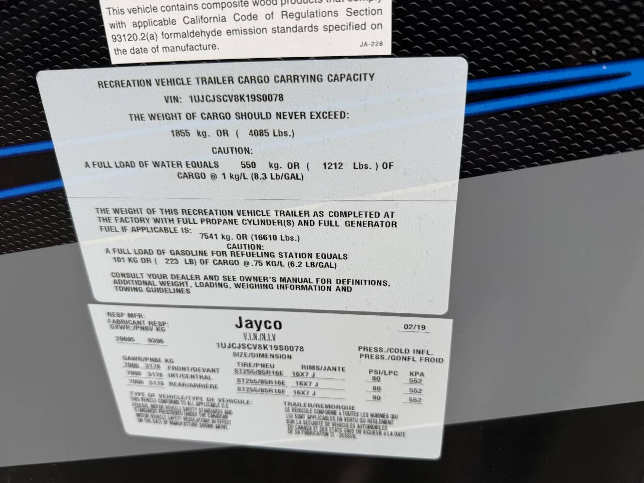A photo of this 2019 Jayco SEISMIC 4013