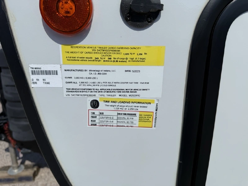2023 WINNEBAGO MINNIE 2529RG