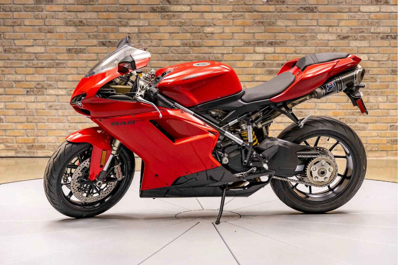 A photo of this 2012 Ducati 848 EVO BASE