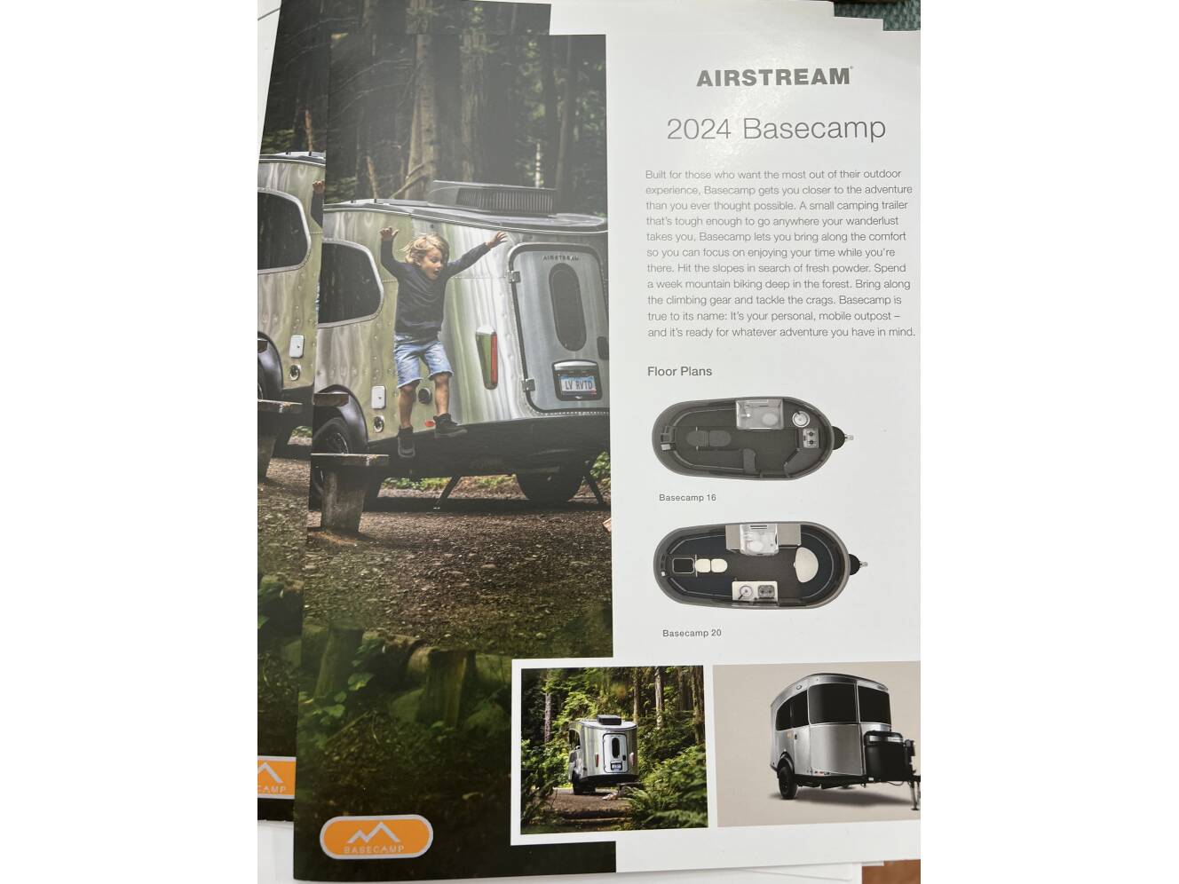 A photo of this 2024 Airstream BASECAMP 16X