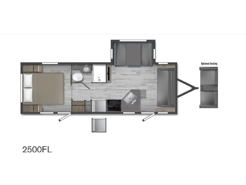 2023 WINNEBAGO MINNIE 2500FL