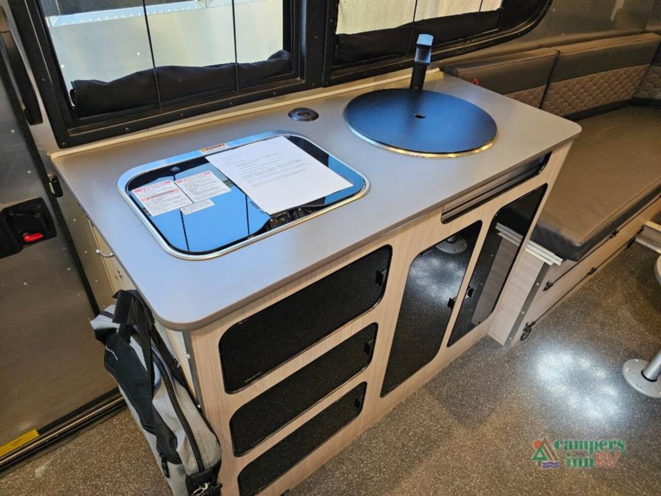 A photo of this 2022 Airstream Basecamp 20X