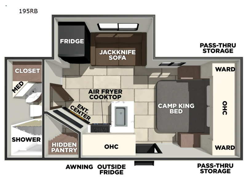 2026 Forest River Rv Tracer 195RB in huntsville AL