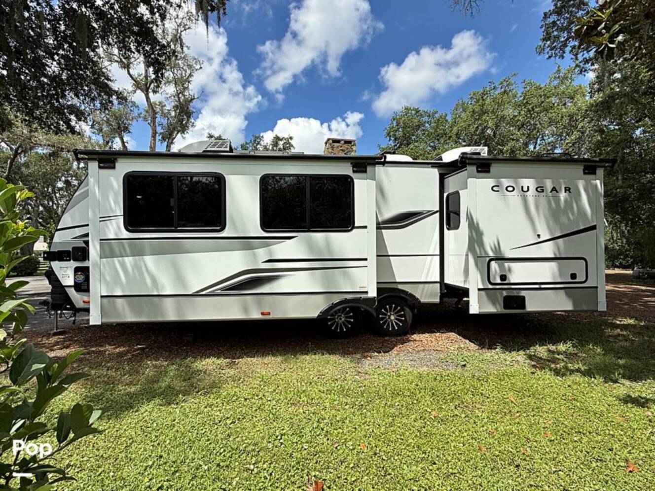 A photo of this 2025 Keystone Cougar 25FKDWE
