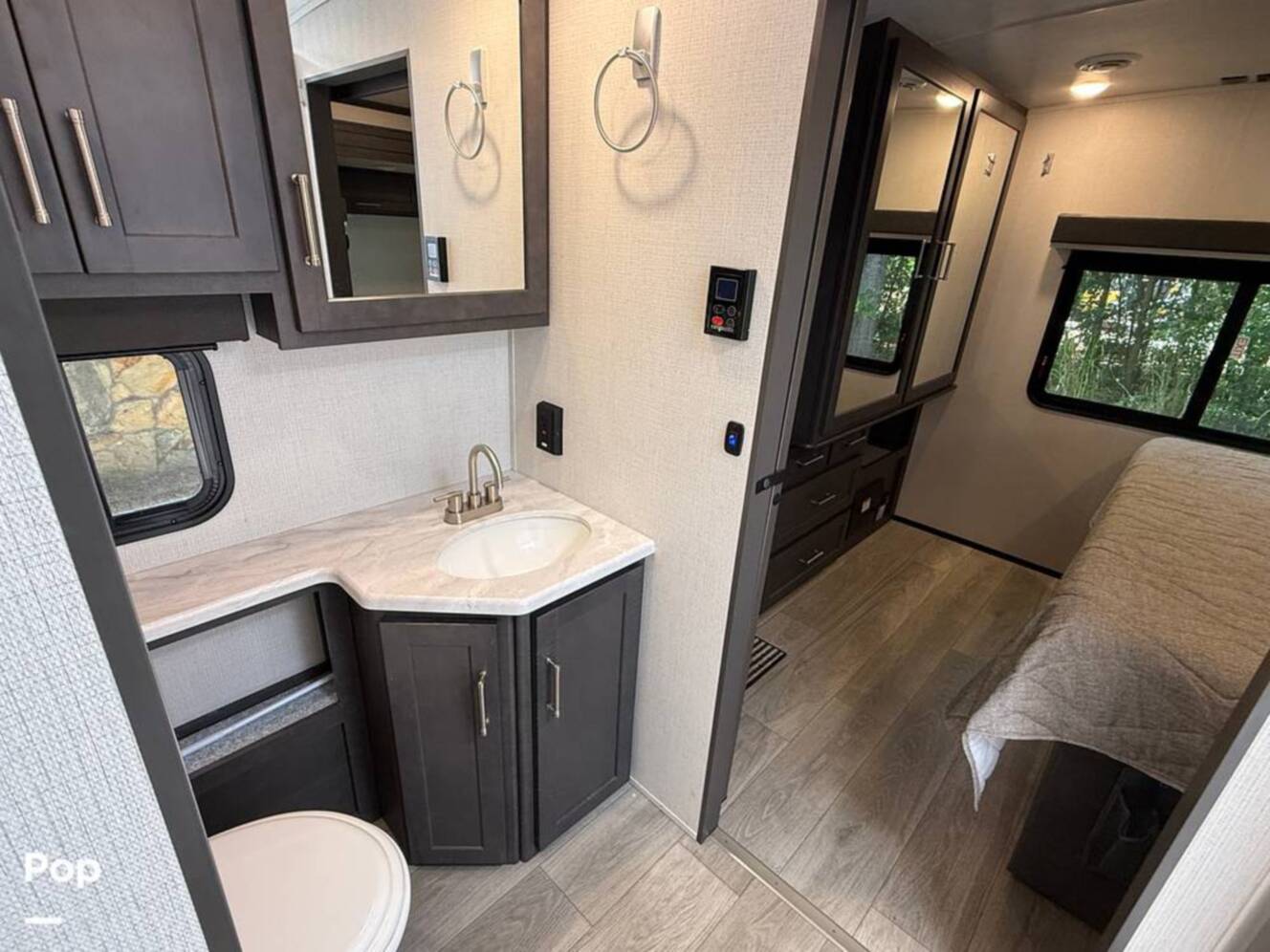 A photo of this 2025 Keystone Cougar 25FKDWE