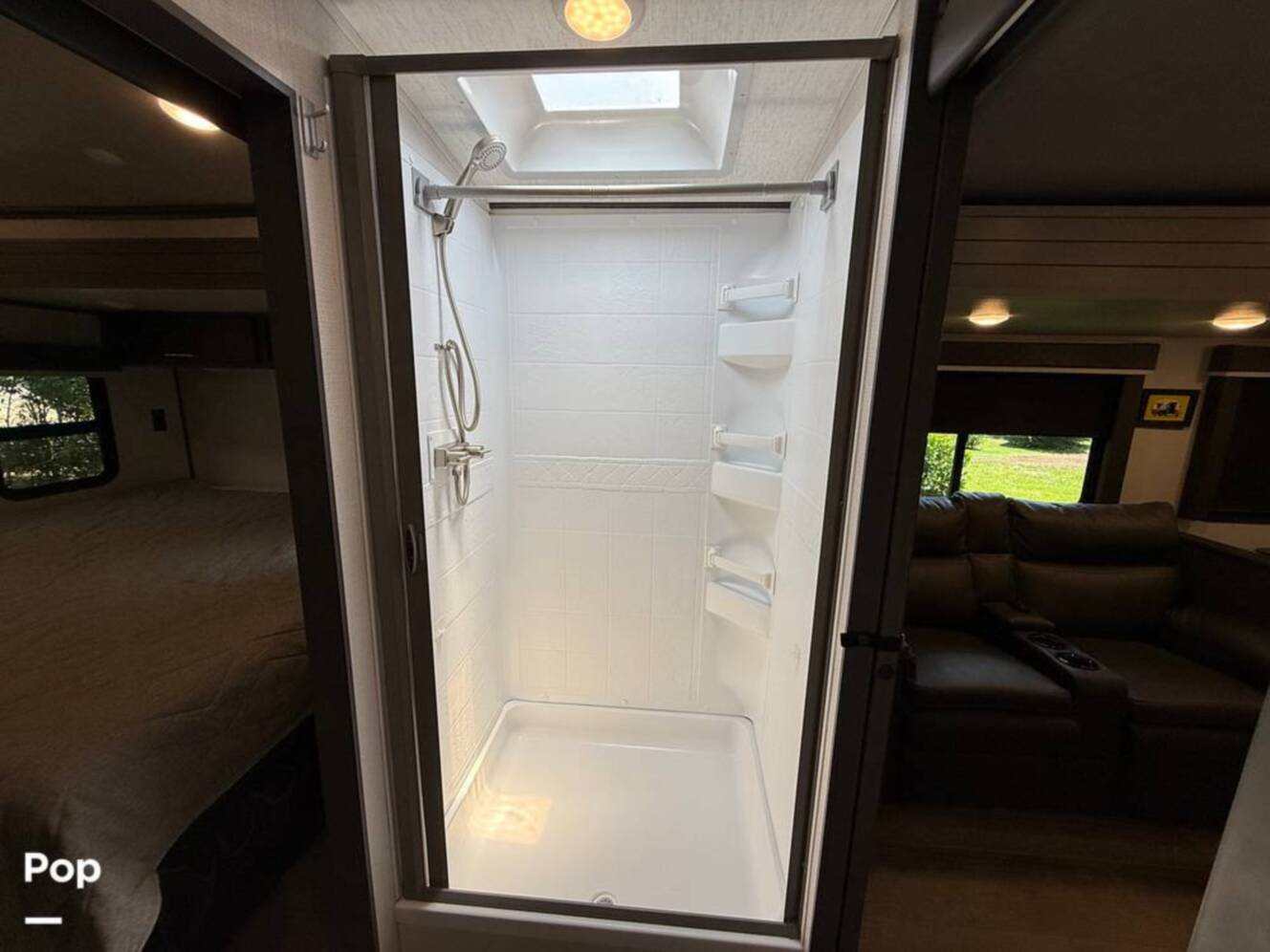 A photo of this 2025 Keystone Cougar 25FKDWE