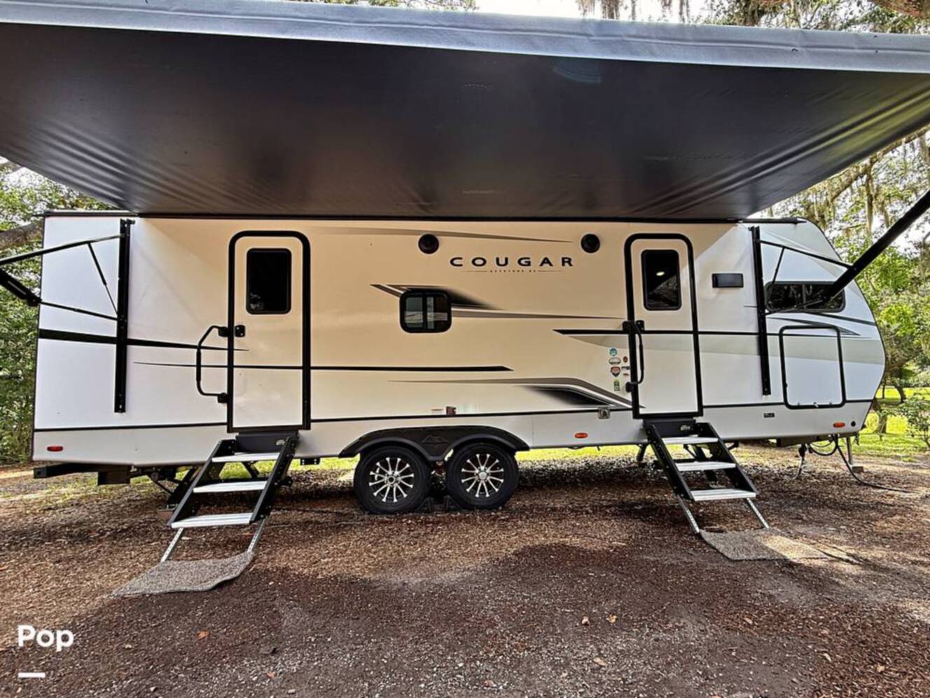 A photo of this 2025 Keystone Cougar 25FKDWE