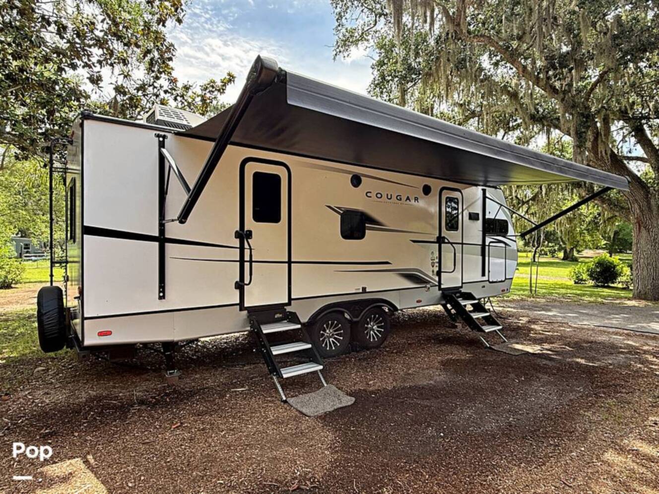 A photo of this 2025 Keystone Cougar 25FKDWE