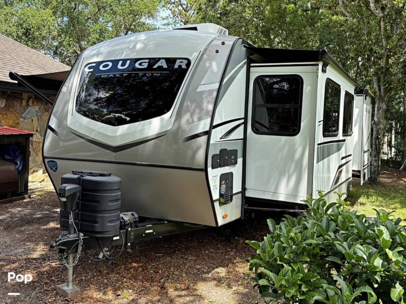 A photo of this 2025 Keystone Cougar 25FKDWE