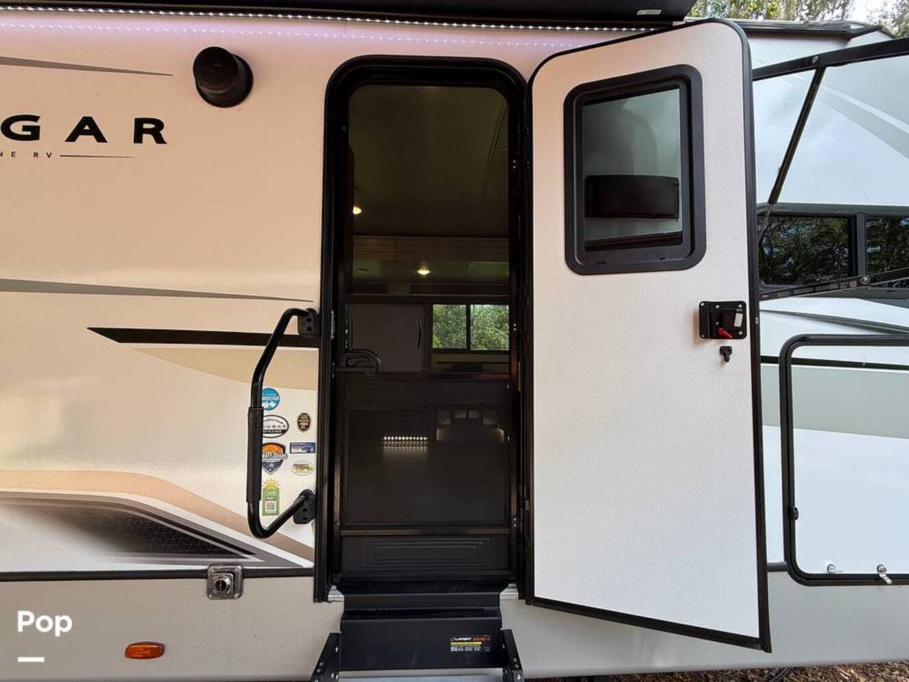 A photo of this 2025 Keystone Cougar 25FKDWE