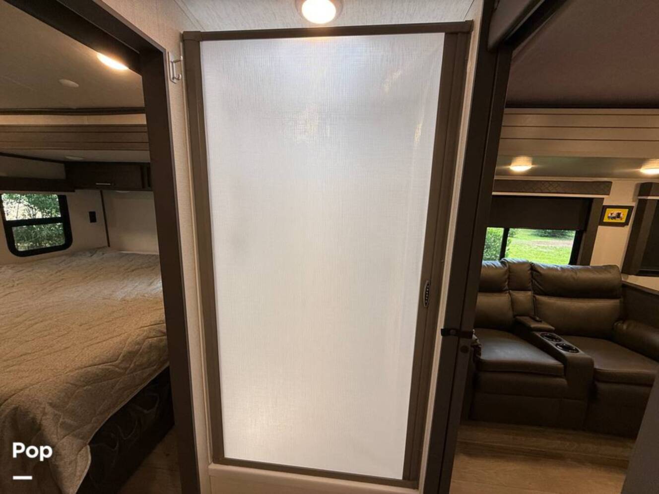 A photo of this 2025 Keystone Cougar 25FKDWE