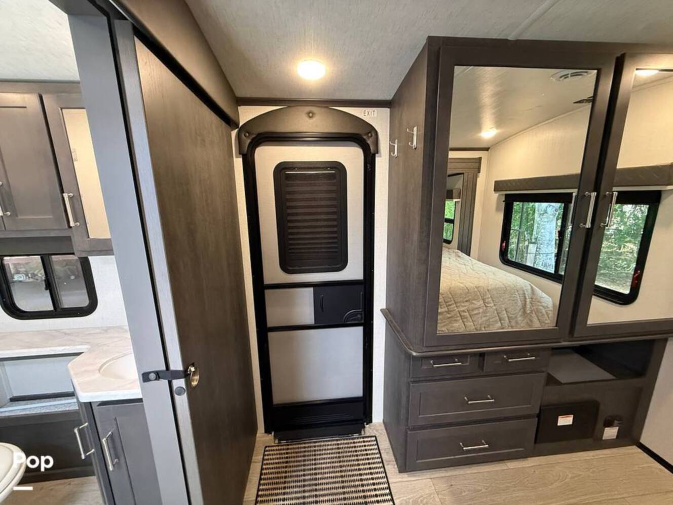 A photo of this 2025 Keystone Cougar 25FKDWE