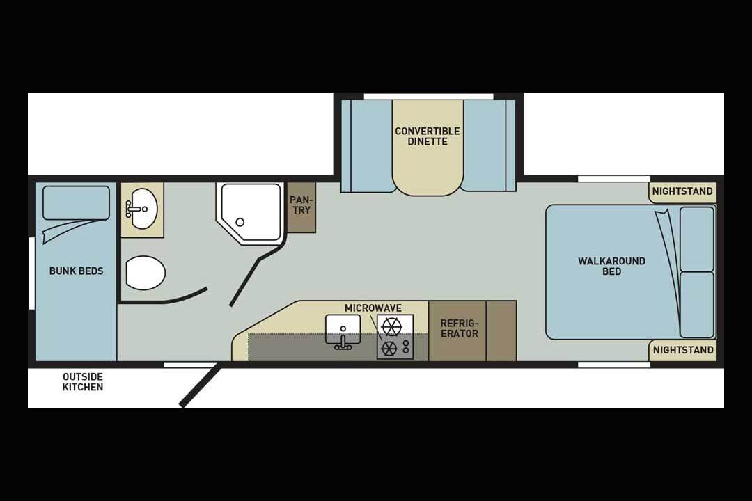 2019 Travel Lite FALCON 27BHK in kennedale TX
