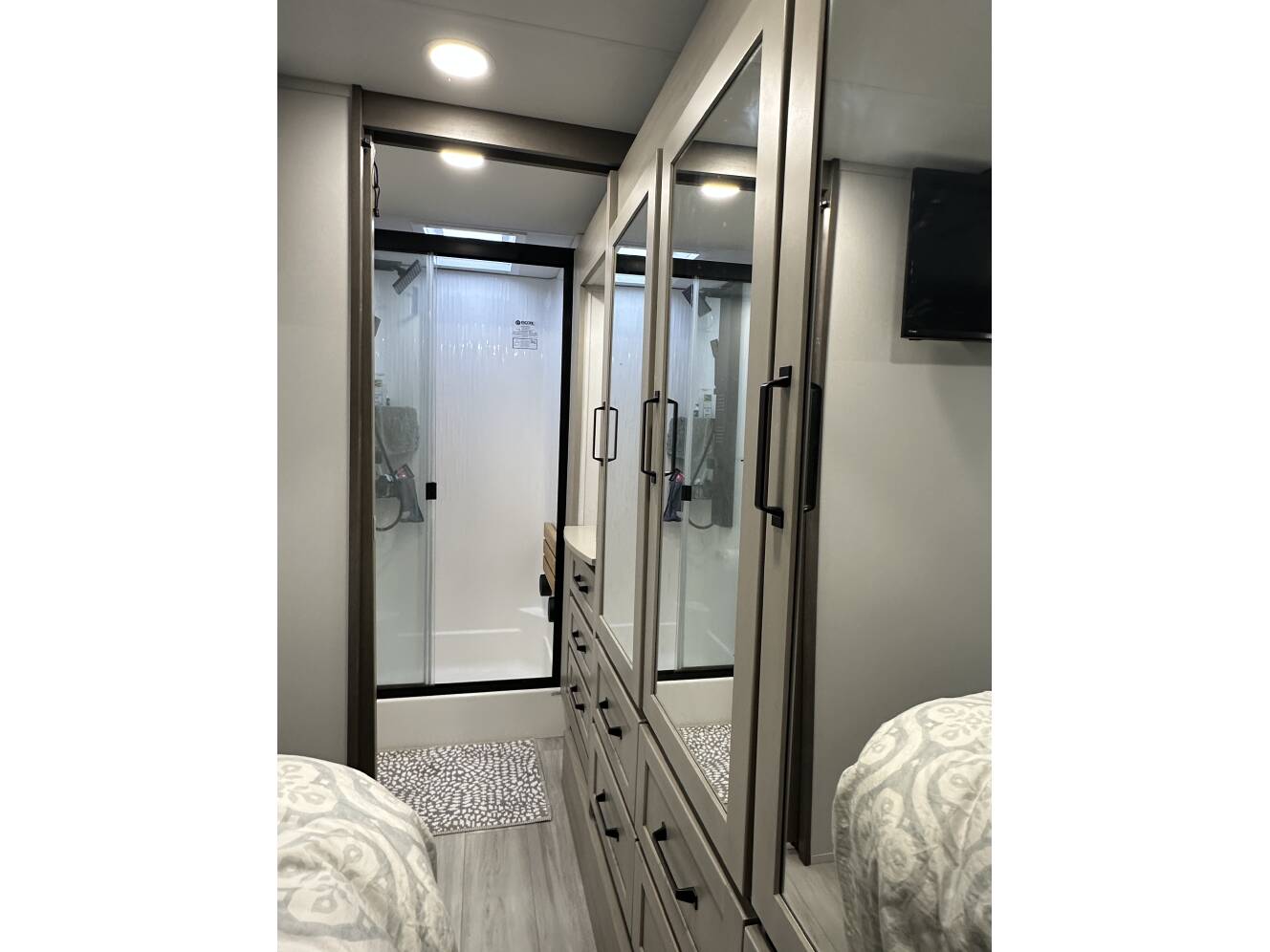 A photo of this 2025 Grand Design MOMENTUM M-CLASS 395MS