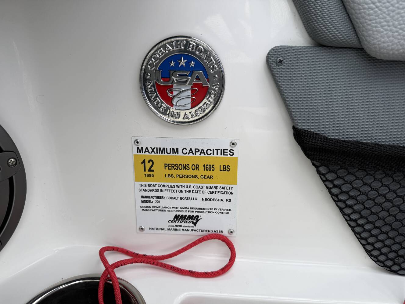A photo of this 2021 Cobalt 220S