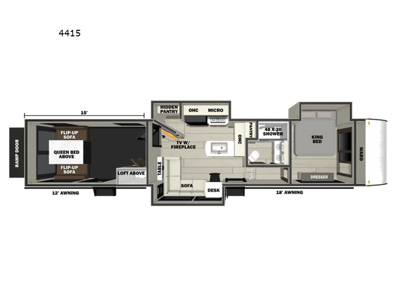 2026 Forest River Rv Cherokee Vengeance 4415 in murray UT