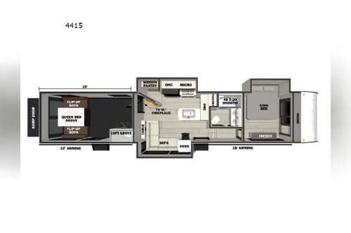 2026 Forest River Rv Cherokee Vengeance 4415 in murray UT