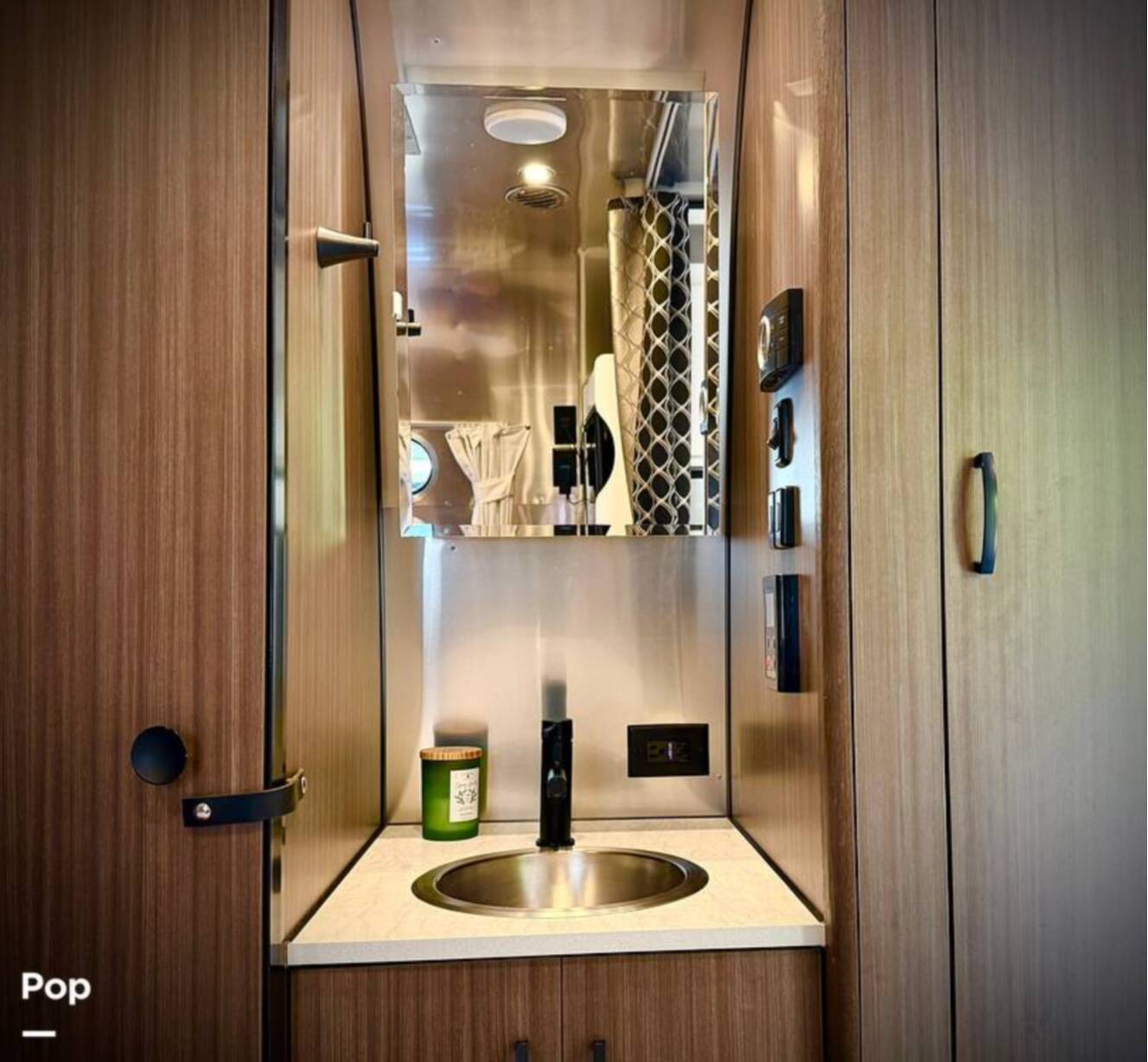 A photo of this 2021 Airstream Caravel 19CB