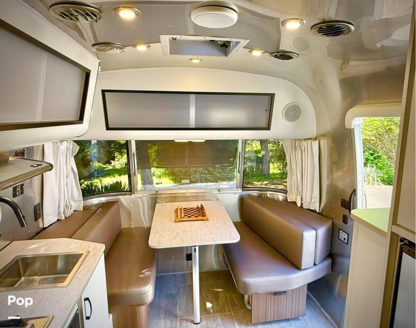 A photo of this 2021 Airstream Caravel 19CB