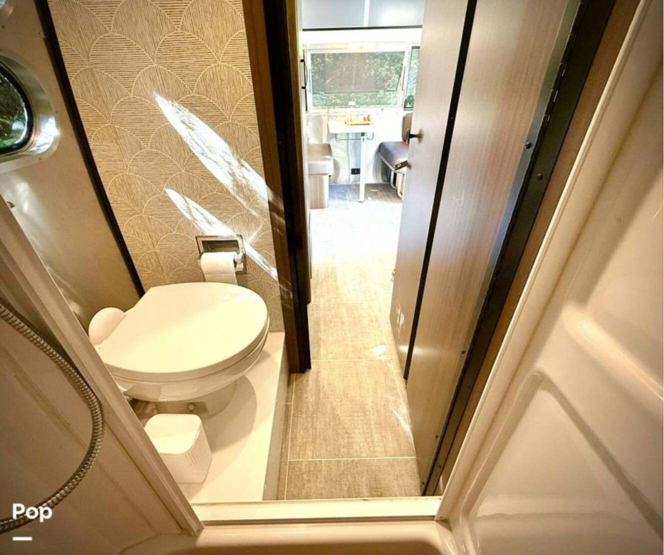 A photo of this 2021 Airstream Caravel 19CB