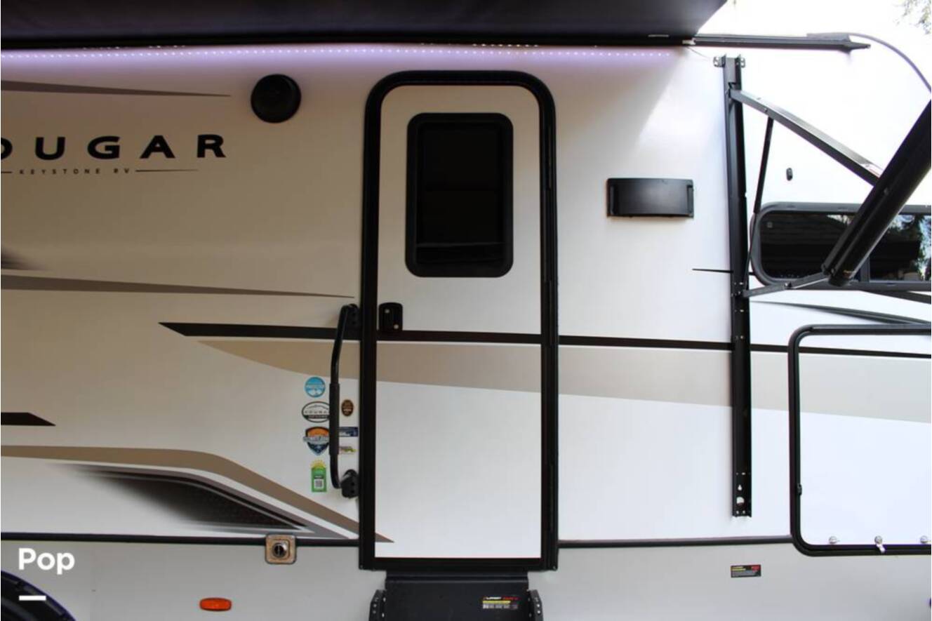 A photo of this 2025 Keystone Cougar 25FKDWE