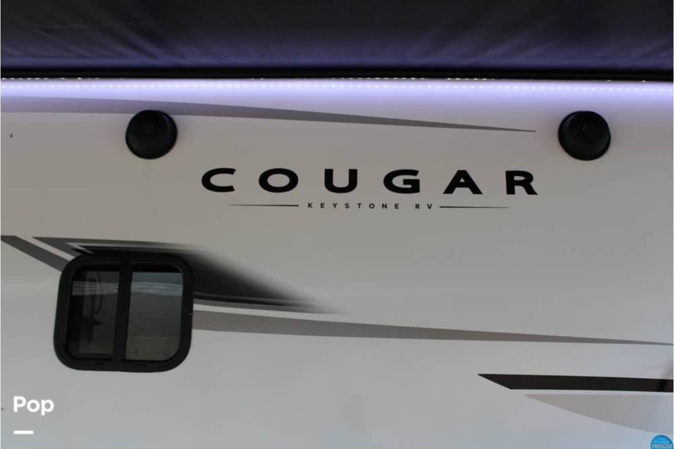 A photo of this 2025 Keystone Cougar 25FKDWE