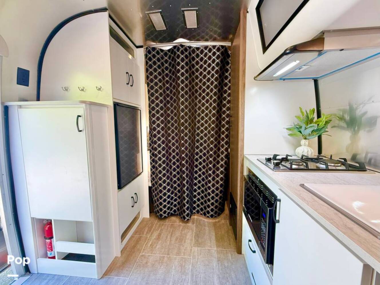 A photo of this 2021 Airstream Caravel 19CB