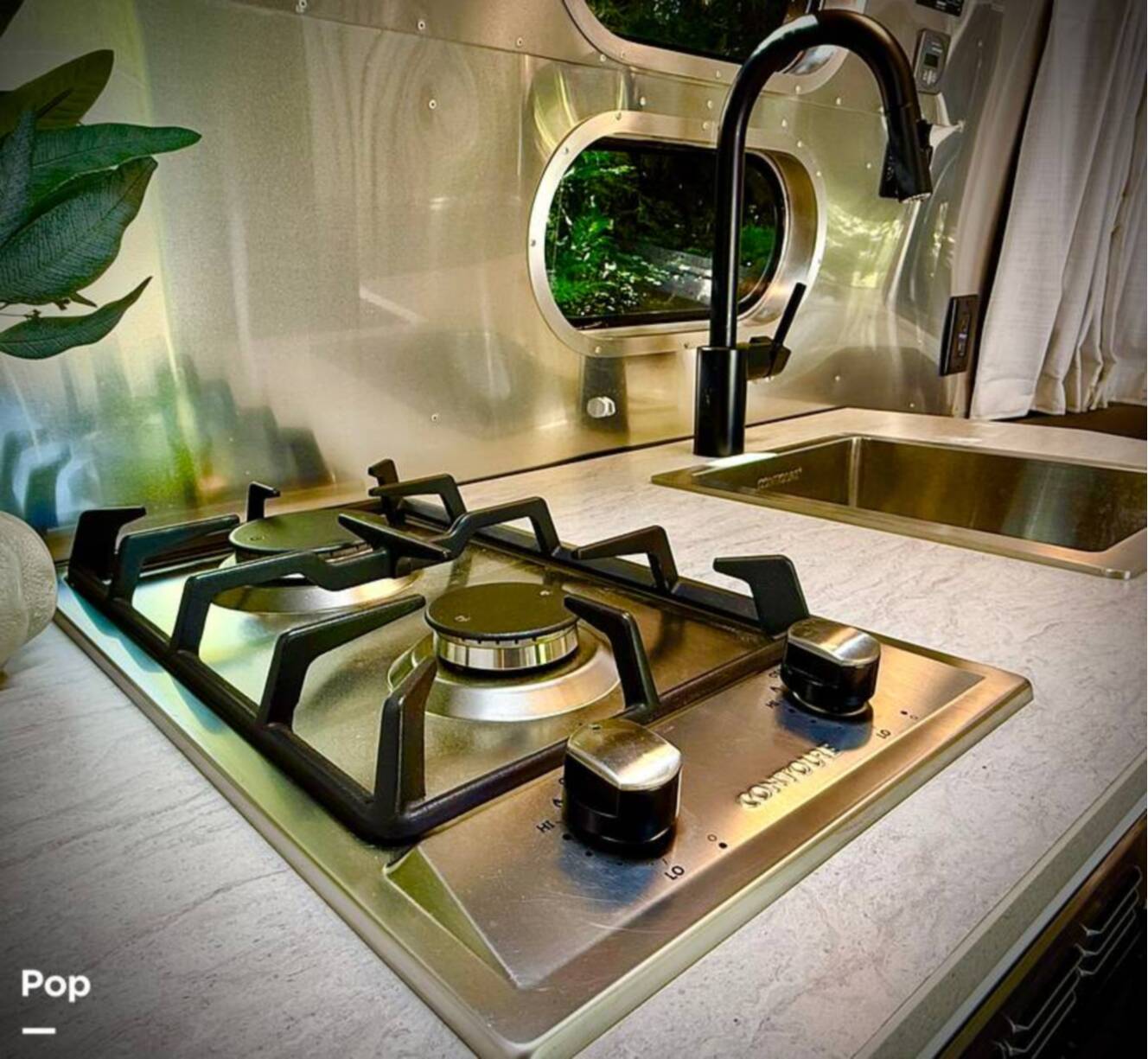 A photo of this 2021 Airstream Caravel 19CB