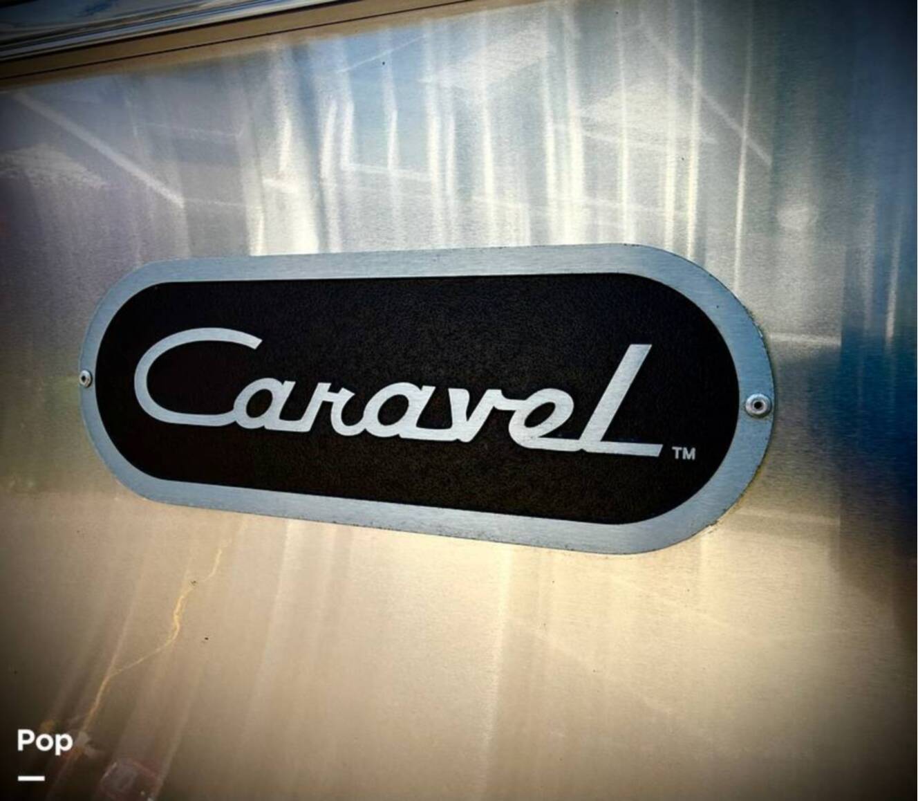 A photo of this 2021 Airstream Caravel 19CB
