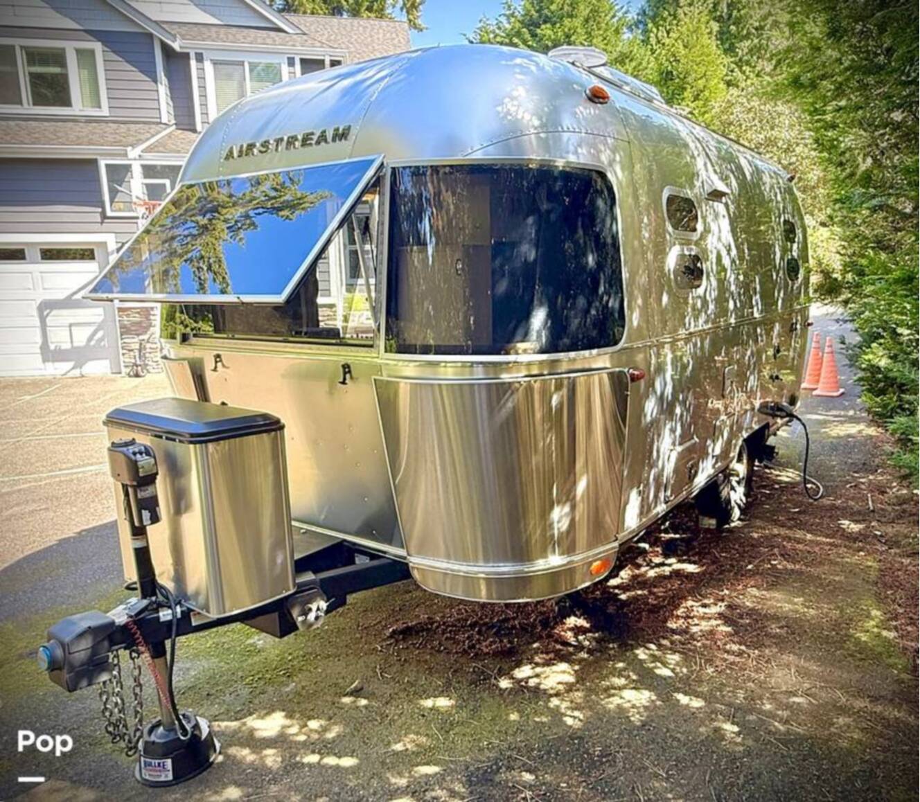 A photo of this 2021 Airstream Caravel 19CB