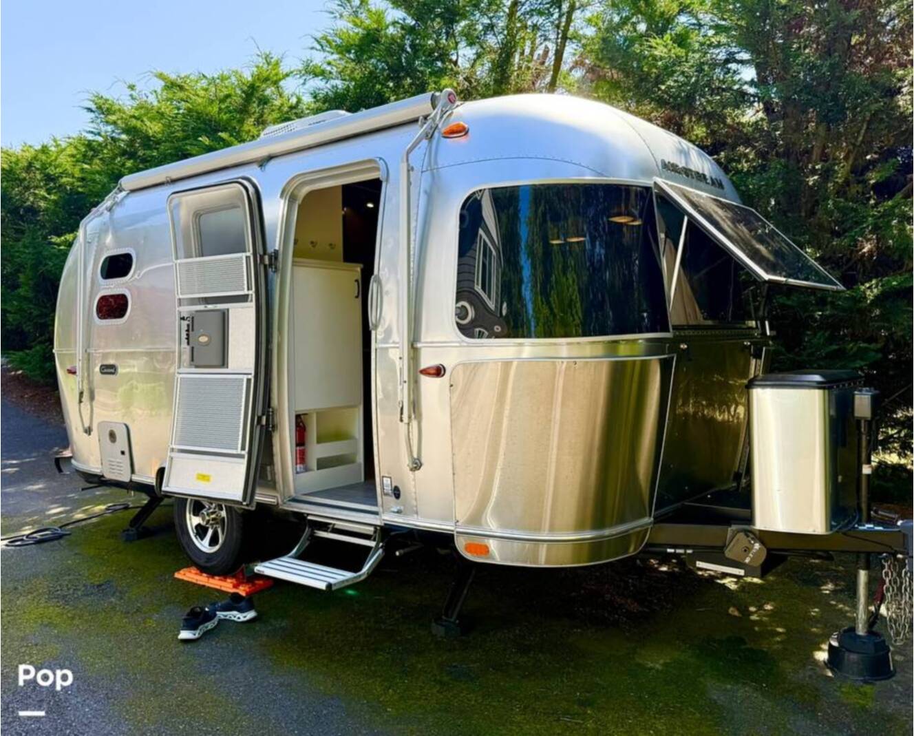 A photo of this 2021 Airstream Caravel 19CB