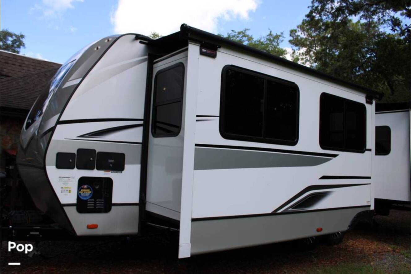 A photo of this 2025 Keystone Cougar 25FKDWE