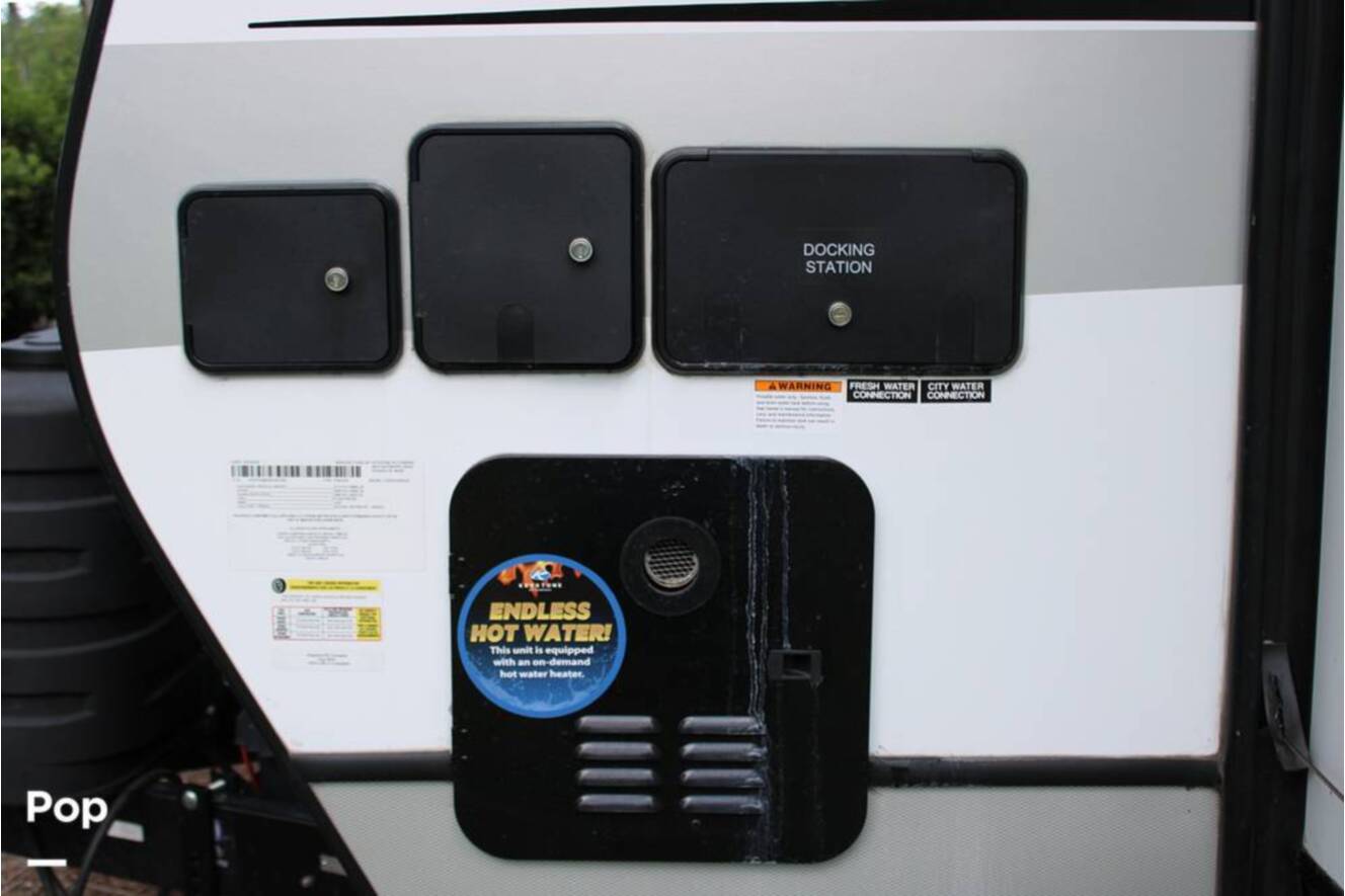 A photo of this 2025 Keystone Cougar 25FKDWE