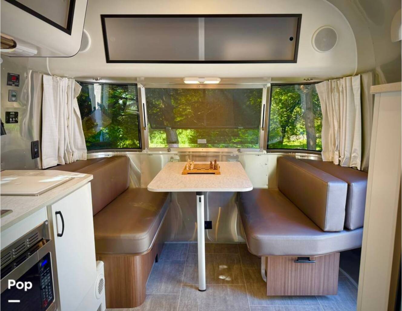 A photo of this 2021 Airstream Caravel 19CB