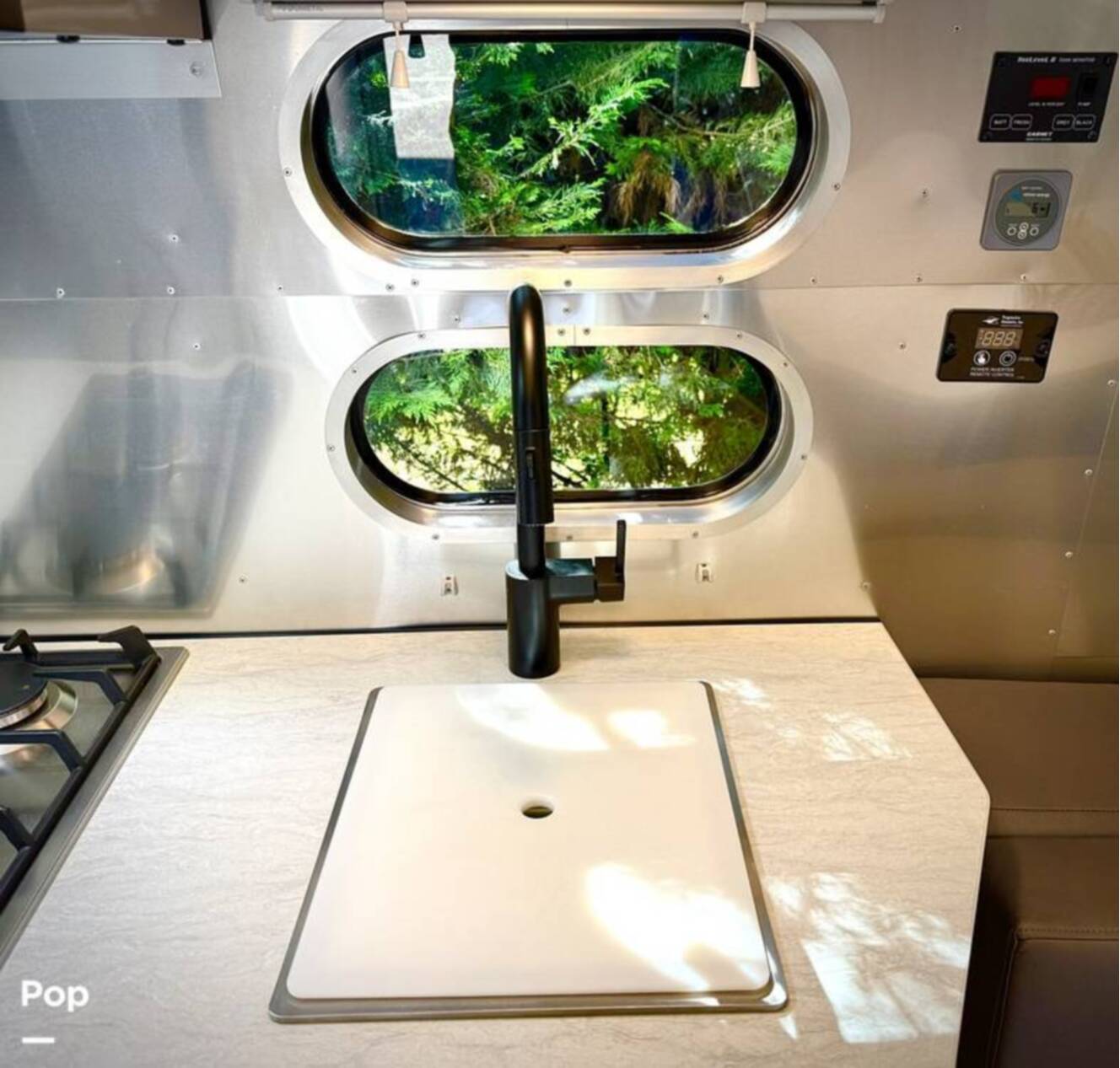 A photo of this 2021 Airstream Caravel 19CB