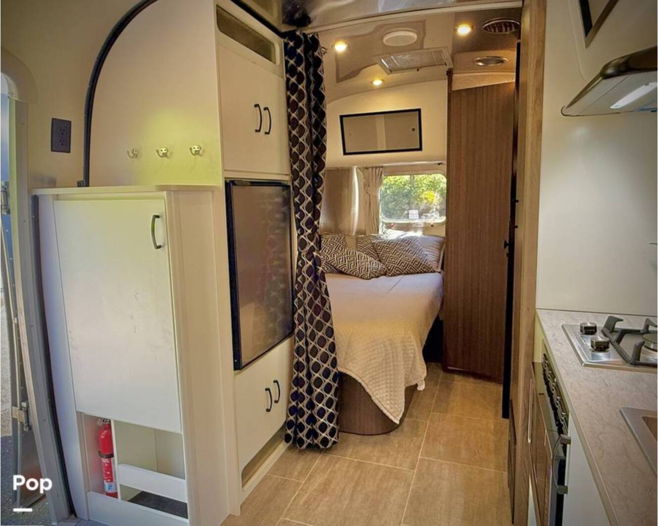 A photo of this 2021 Airstream Caravel 19CB