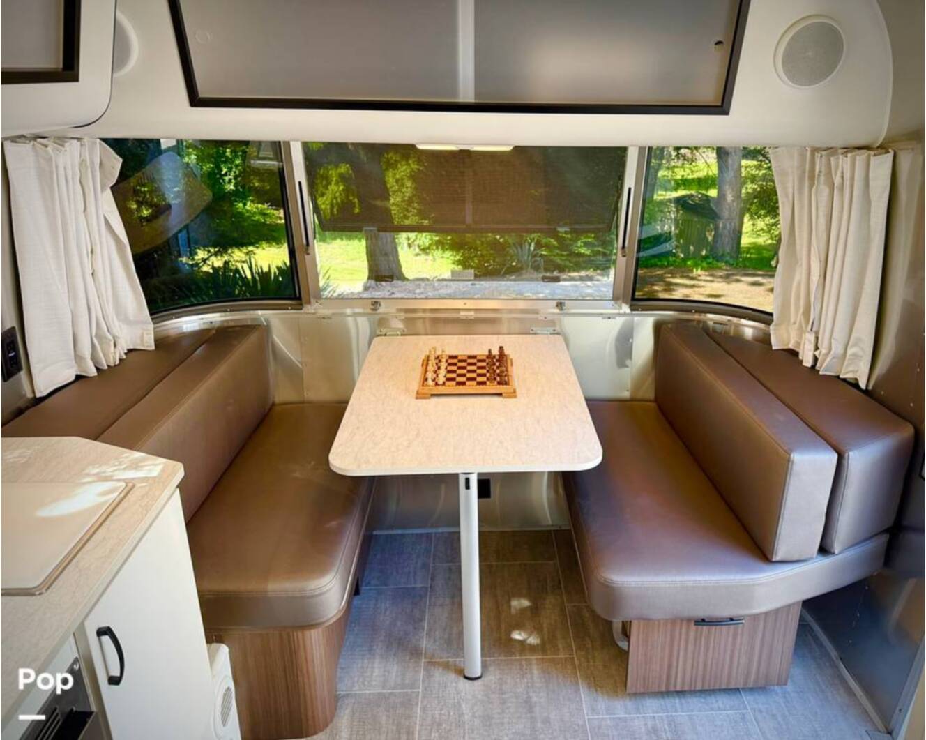 A photo of this 2021 Airstream Caravel 19CB