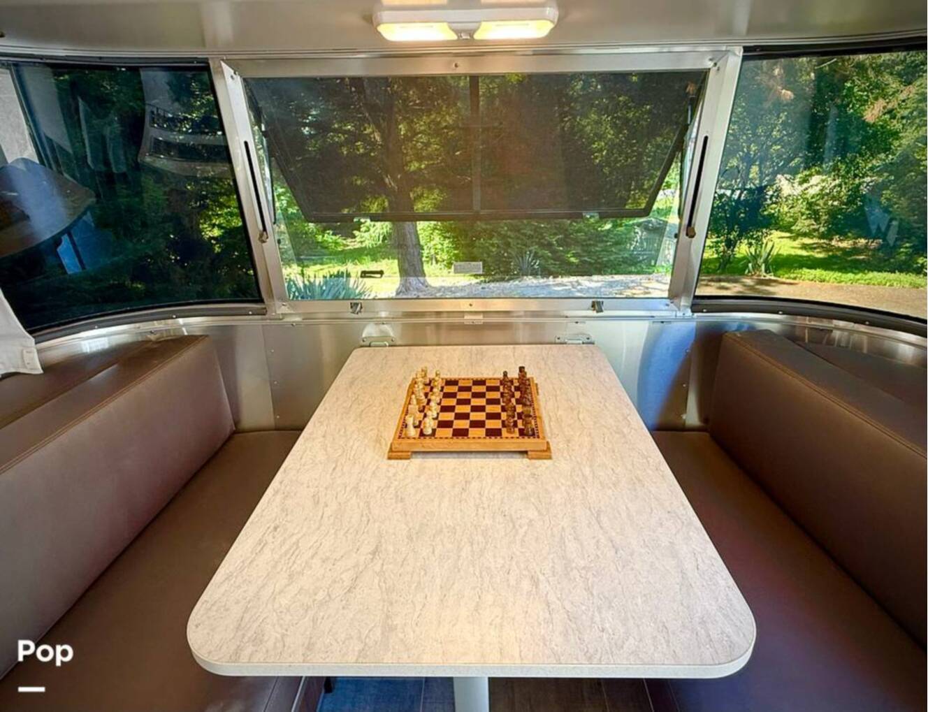 A photo of this 2021 Airstream Caravel 19CB