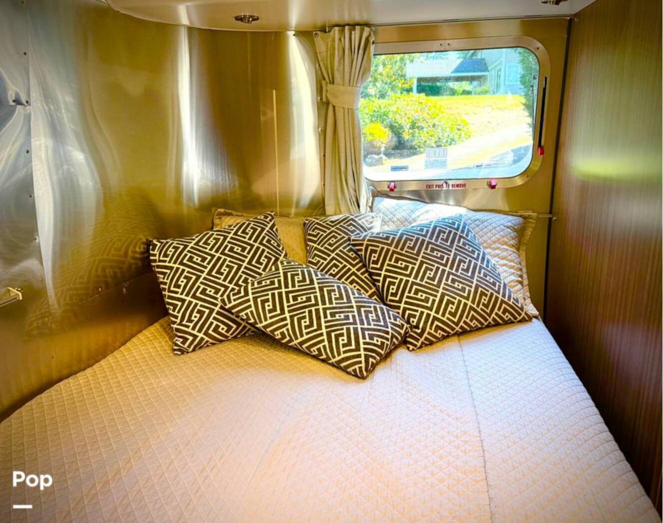 A photo of this 2021 Airstream Caravel 19CB
