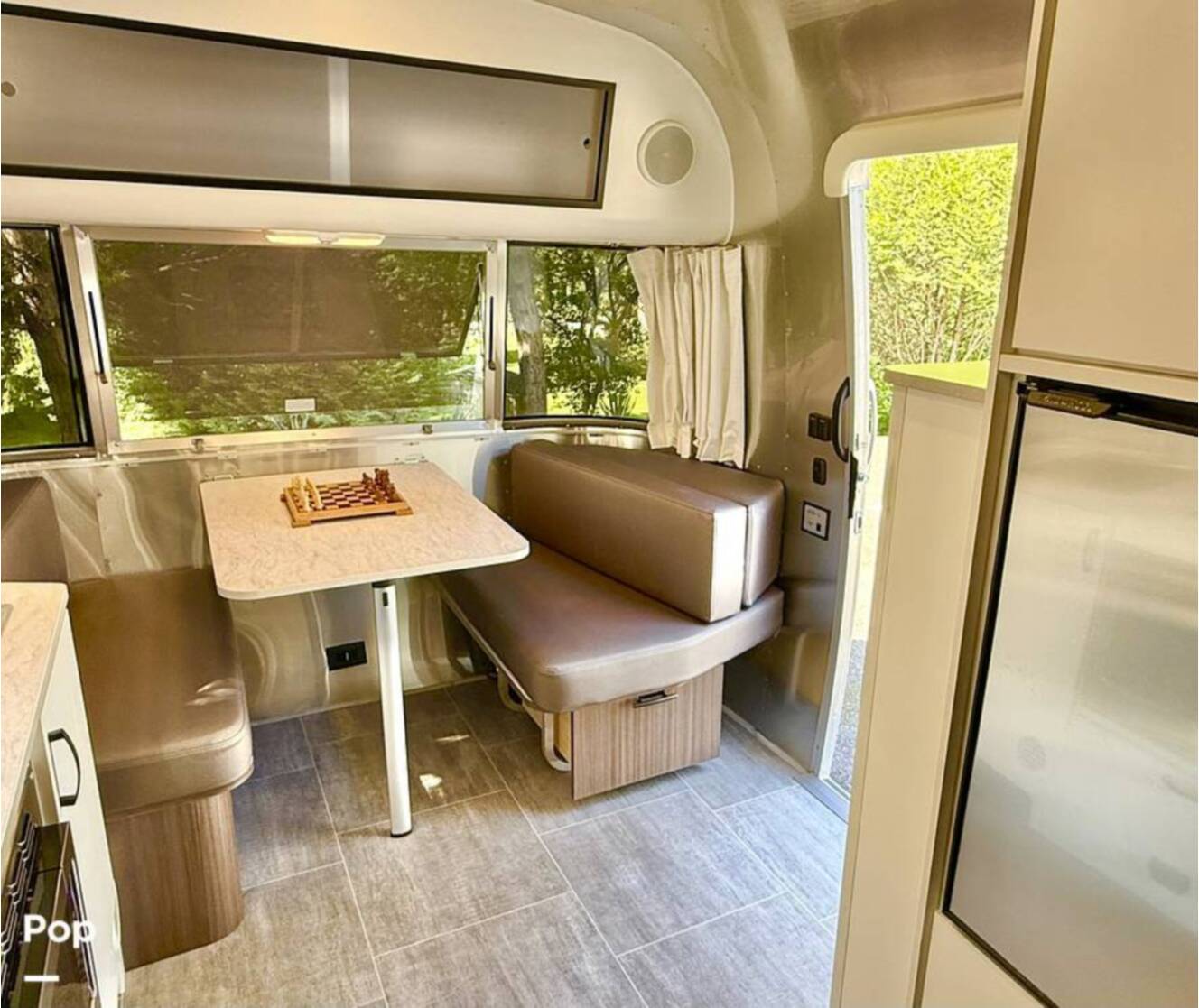 A photo of this 2021 Airstream Caravel 19CB